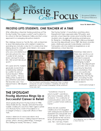 Frostig Focus - March 2019