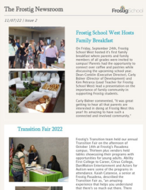 Frostig Newsroom - November 2022